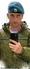 Den russiske fallskjermsoldaten Pavel Filatyev (33) har skrevet bok om sine opplevelser fra krigen i Ukraina. (Bilde fra sosiale medier)
