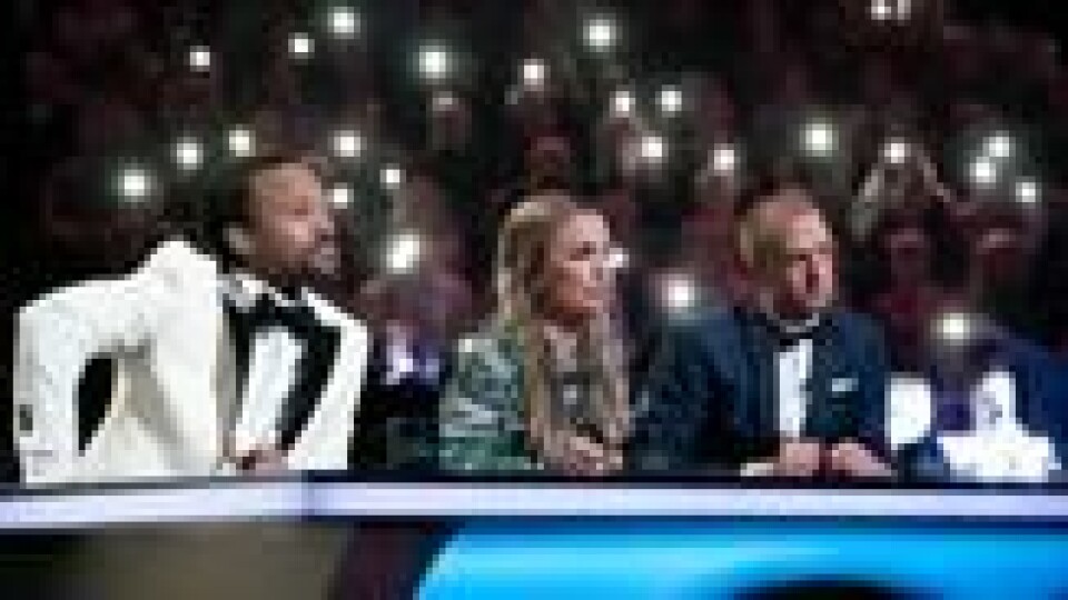 Tshawe Baqwa, Silje Borgan Larsen og Gunnar Greve under Idol-finalen i 2018. Tshawe Baqwa, Silje Borgan Larsen og Gunnar Greve under Idol-finalen i 2018. Foto: Thomas Reisæter/ TV 2