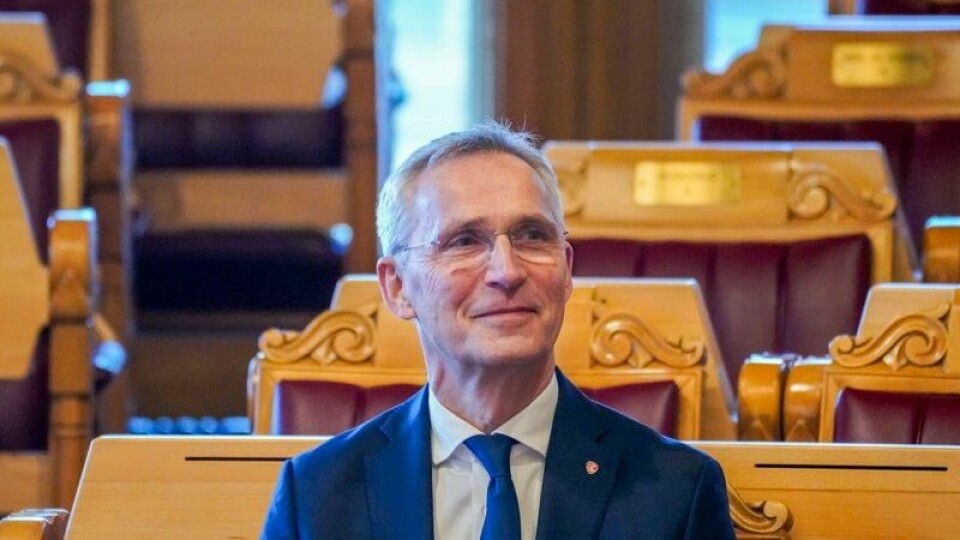 Finansminister Jens Stoltenberg beskrives som noe av grunnen til Arbeiderpartiets oppgang. Finansminister Jens Stoltenberg beskrives som noe av grunnen til Arbeiderpartiets oppgang. Foto: Ole Berg-Rusten / NTB