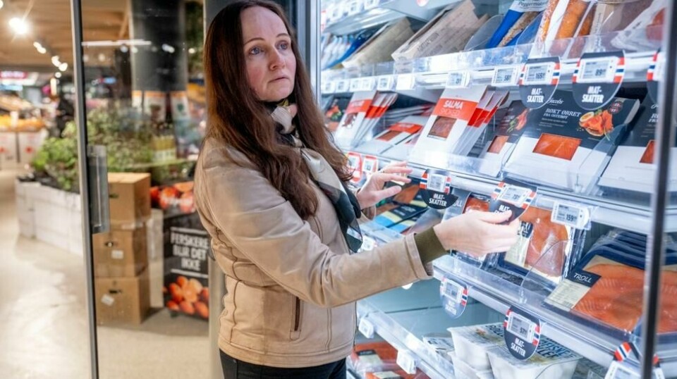 Matbudsjettet til eksempelfamilien med to vokse og to barn har steget med 33 prosent de siste tre årene, ifølge seniorrådgiver og siviløkonom Ann-Kristin Ansteensen i Sifo. Foto: Javad Parsa / NTB