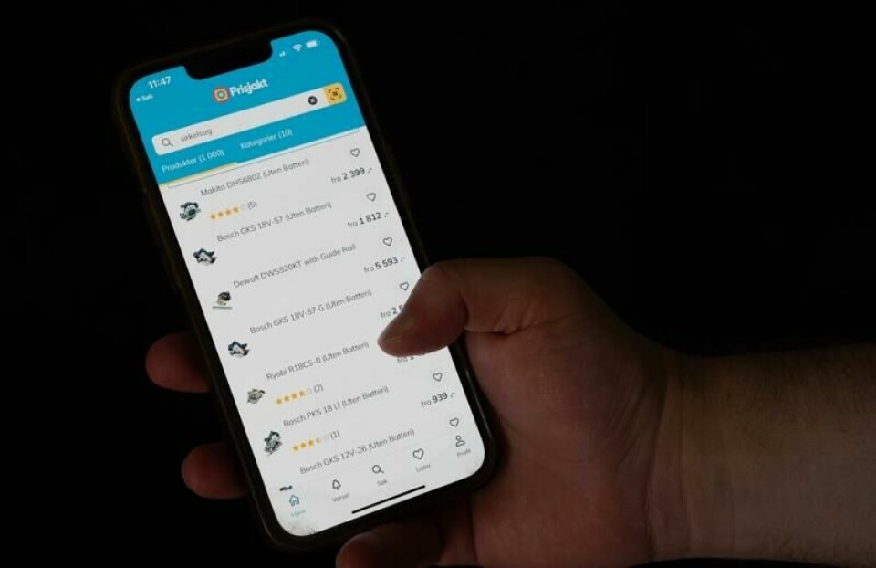 Prisjakt er en nettstjeneste der man kan sammenligne nettbutikker og jakte på de beste prisene. Prisjakt er en nettstjeneste der man kan sammenligne nettbutikker og jakte på de beste prisene. Foto: Terje Bendiksby/NTB