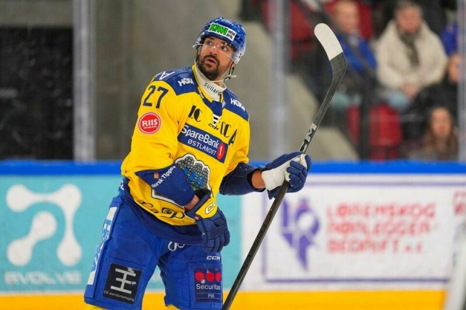 Andreas Martinsen avgjorde da Storhamar slo Stavanger igjen i 2. kamp i NM-finalen i ishockey.
