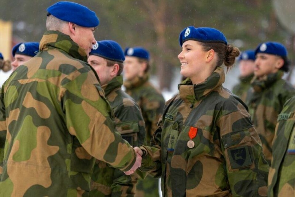 Fredag denne uken dimitterer prinsessen etter 15 måneder verneplikt ved Ingeniørbataljonen i Brigade Nord.