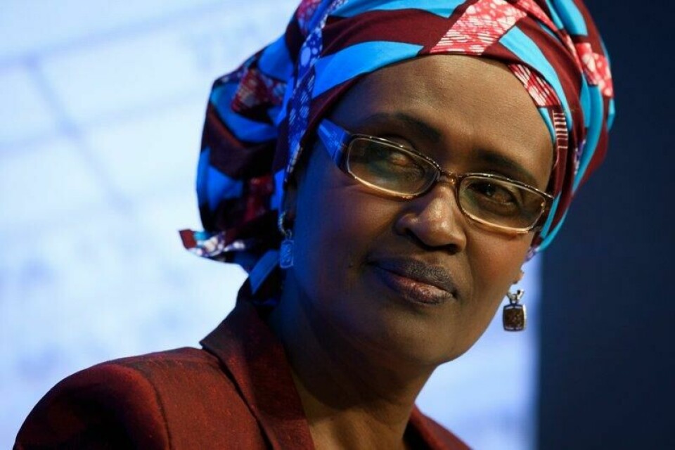 UNAIDS-sjef Winnie Byanyima frykter en nesten dobling i hivsmitten dersom ikke USA gjenoppretter støtten til organisasjonen eller noen andre dekker inn midlene den amerikanske regjeringen ikke lenger vil bidra med. Arkivfoto: Gian Ehrenzeller / Keystone / AP / NTB