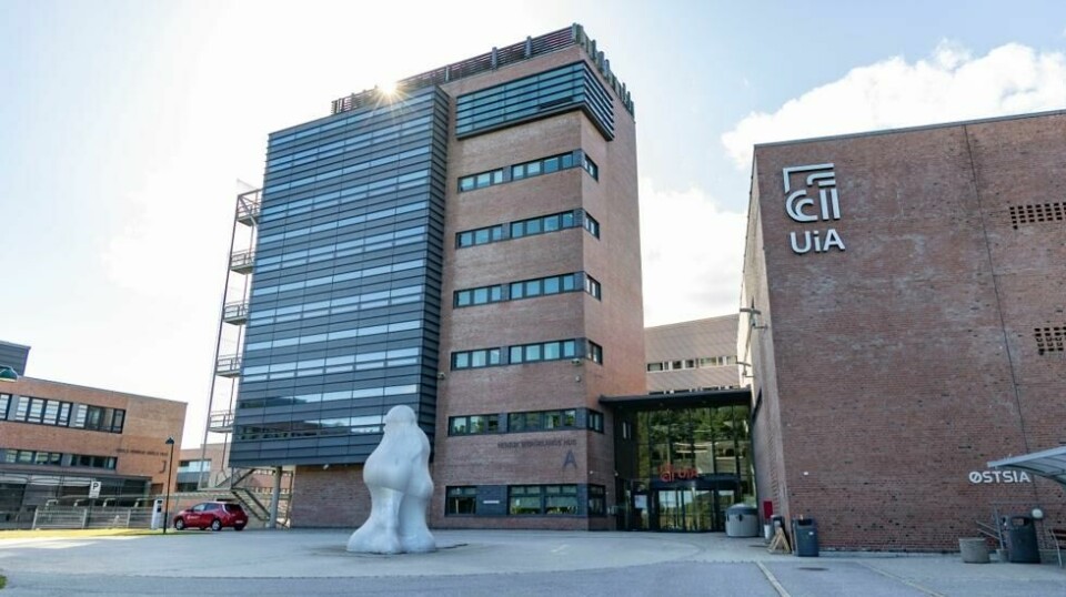 Universitetet i Agder har fått gebyr fordi de har brutt personvernforordningen. En rekke personopplysninger har ligget i åpne Teams-mapper siden 2019, ifølge Datatilsynet. Foto: Tor Erik Schrøder / NTB