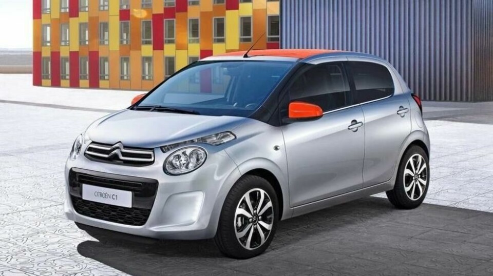 Citroën C1 er sammen med Peugeot 108 den billigste nybilene du kan kjøpe i Norge akkurat nå. Startprisen er på 132.000 kroner.