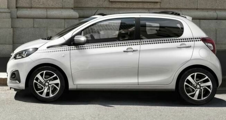 108 er Peugeots minste modell, den er også Norges billigste bil. 108 er Peugeots minste modell, den er også Norges billigste bil.