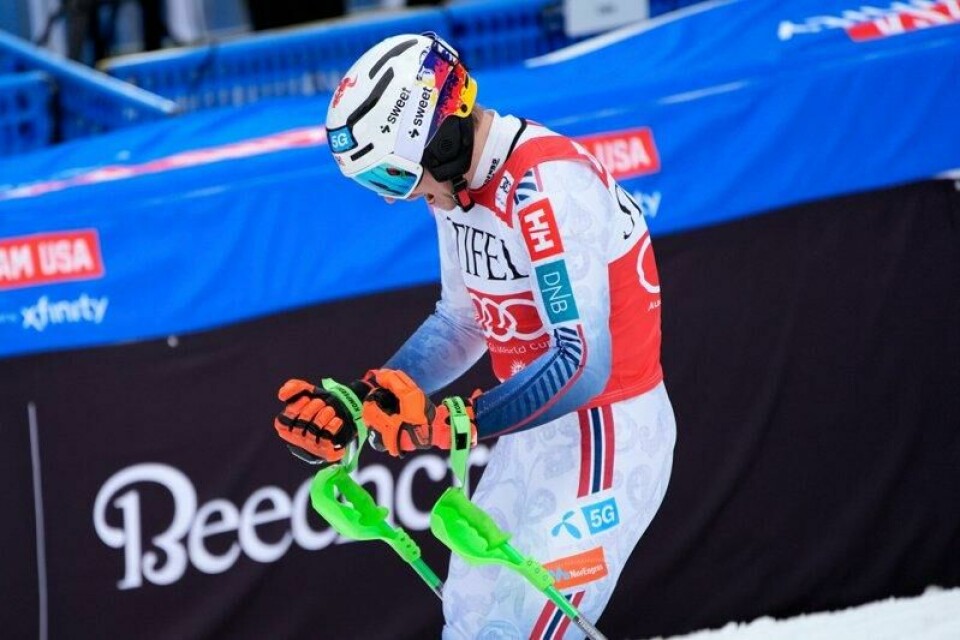 Henrik Kristoffersen kom til kort i NM.