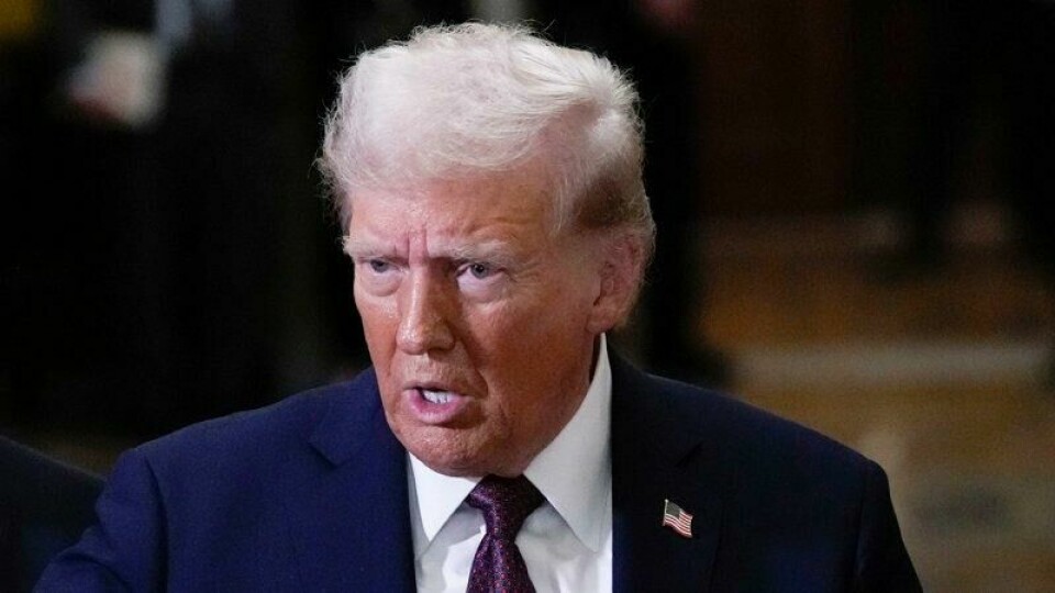 President Donald Trump kutter støtten til en rekke USA-støttede medier.