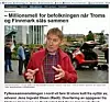 VARSKO: Jens Ingvald Olsen (Rødt) advarte i ABC Nyheter 8. juni om skrantende økonomi etter tvangssammenslåingen av Finnmark og Troms.