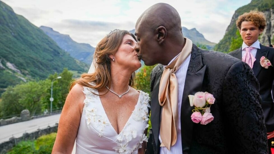 Prinsesse Märtha Louise og Durek Verrett gifter seg i Geiranger Geiranger 20240831. Prinsesse Märtha Louise og Durek Verret ankommer bryllupsfesten sin på Hotel Union i Geiranger lørdag. Prinsesse Märtha Louise og Durek Verrett gifter seg i Geiranger Geiranger 20240831. Prinsesse Märtha Louise og Durek Verret ankommer bryllupsfesten sin på Hotel Union i Geiranger lørdag. Foto: Heiko Junge / NTB