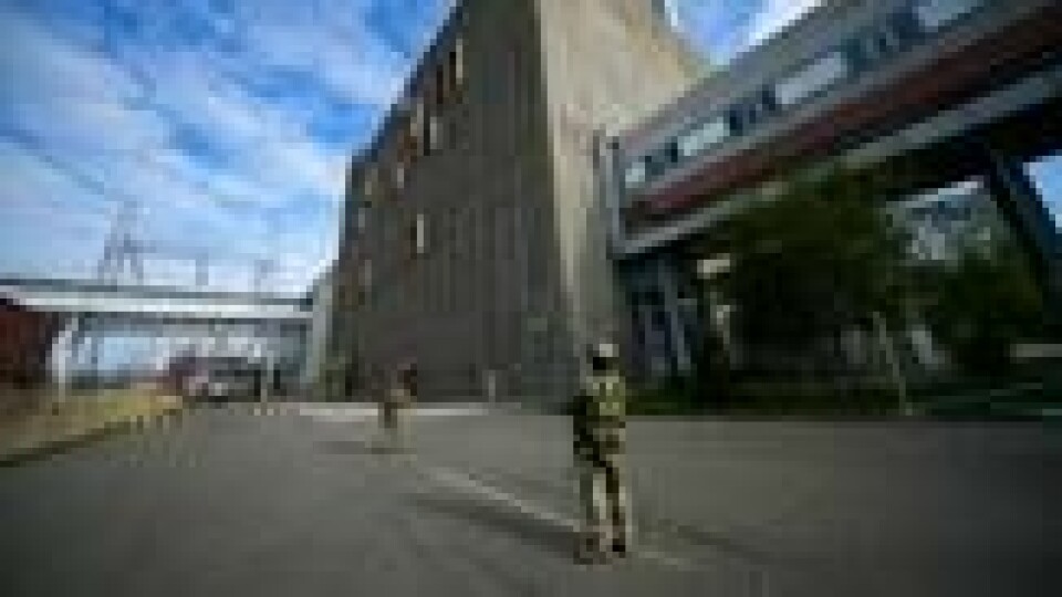 Russiske styrker ved atomkraftverket i Zaporizjzja. Russiske styrker ved atomkraftverket i Zaporizjzja. Foto: AP Photo / NTB
