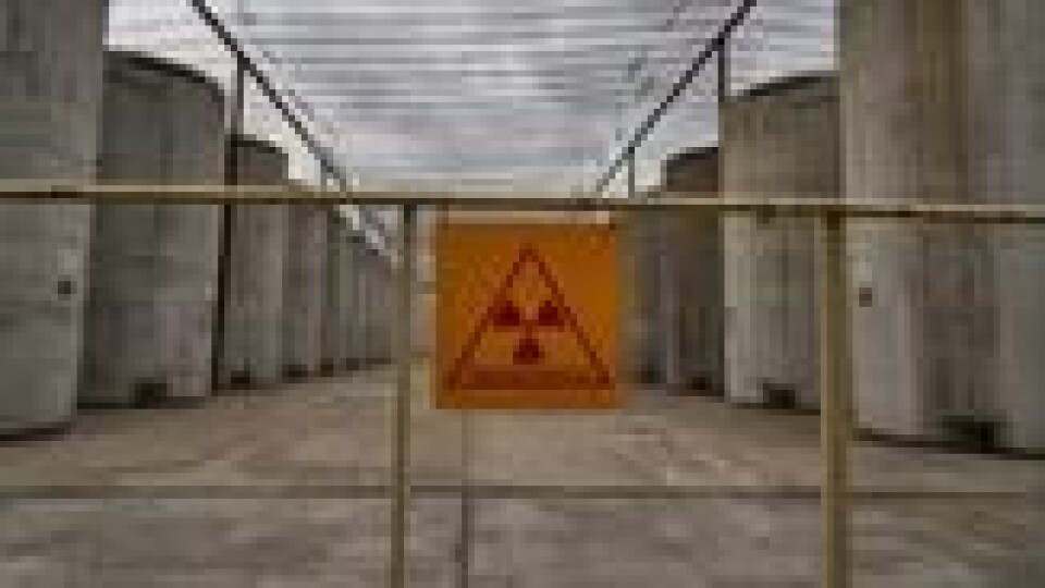 Lagringsområde for brukt brensel ved det russiskkontrollerte atomkraftverket i Zaporizjzja. Lagringsområde for brukt brensel ved det russiskkontrollerte atomkraftverket i Zaporizjzja. Foto: Andrey Borodulin / AFP / NTB