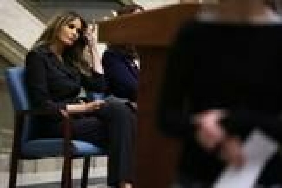 Melania Trump venter på å bli introdusert under en seremoni ved Nasjonalarkivet 15. desember 2023 i Washington, DC. Melania Trump venter på å bli introdusert under en seremoni ved Nasjonalarkivet 15. desember 2023 i Washington, DC. Foto: Alex Wong / AFP