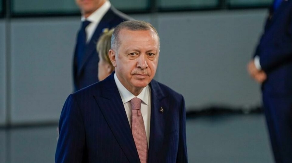 Tyrkias president Recep Tayyip Erdogan. Arkivfoto: Torstein Bøe / NTB