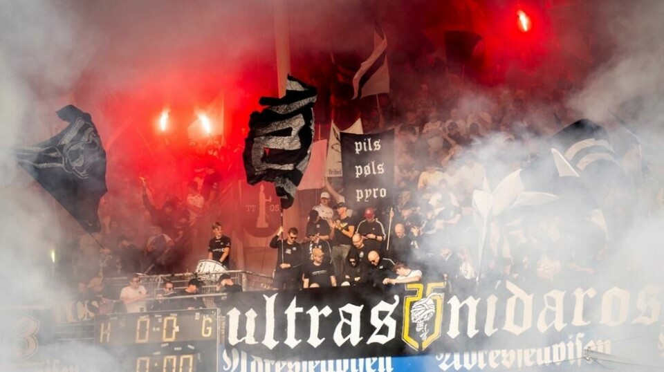 Det var høy temperatur på Lerkendal. Foto: Ole Martin Wold / NTB
