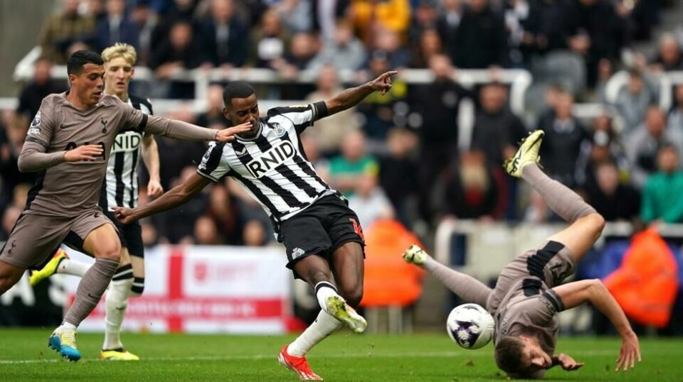 Alexander Isak var i målform mot Tottenham lørdag. Foto: Owen Humphreys / PA via AP / NTB