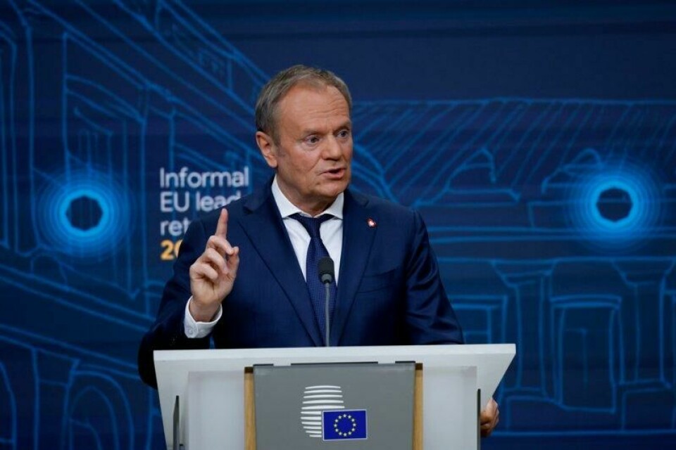 Polens statsminister Donald Tusk.