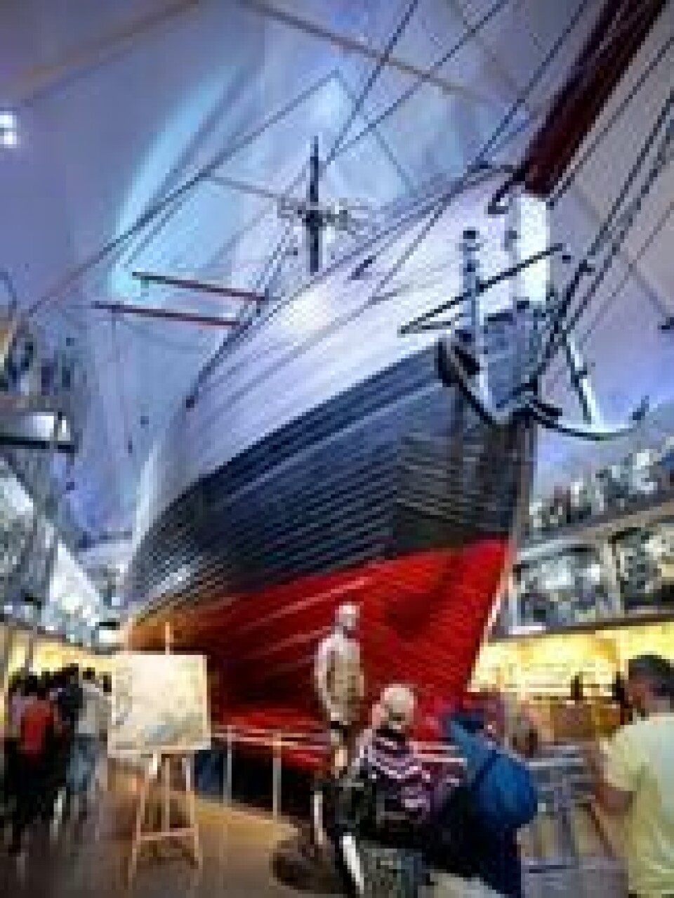 Fram-museet på Bygdøy i Oslo. Polarskuta ble bygget i 1891/ 92 og med en annen kjøl enn Endurance. Fram-museet på Bygdøy i Oslo. Polarskuta ble bygget i 1891/ 92 og med en annen kjøl enn Endurance. Foto: Tor Erik Schrøder / NTB scanpix
