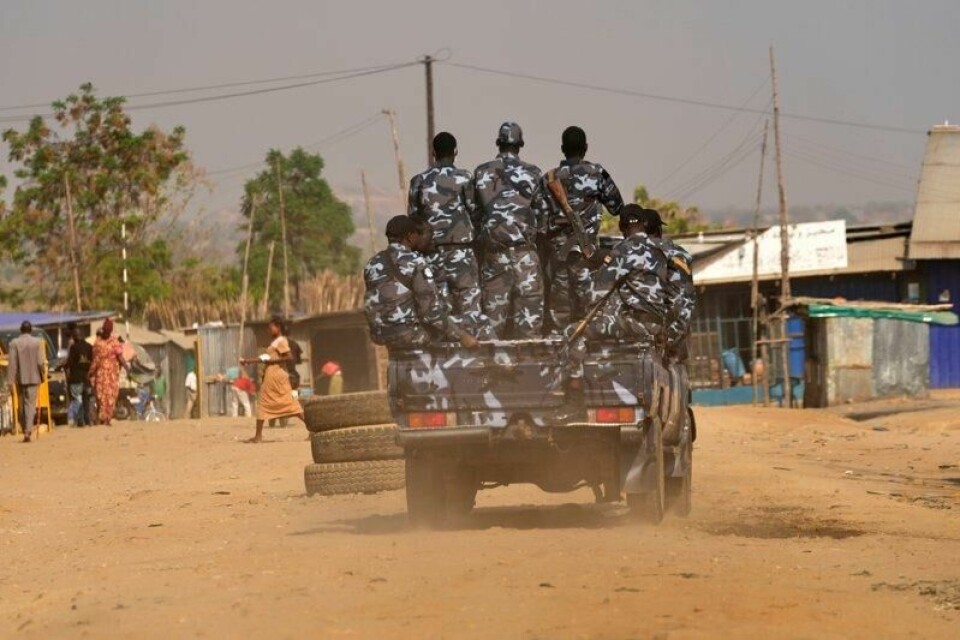 Soldater på patrulje i Juba, hovedstaden i Sør-Sudan. Observatører frykter en gjenoppblussing av borgerkrigen som tok livet av 400.000 mennesker mellom 2013 og 2018.