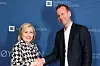 Eirik Bergesen møtte Hillary Clinton da hun var i Oslo i 2019. Bildet er tatt under henne besøk til Handelshøyskolen BI hvor hun ble utnenvt som æresdoktor. Foto: BI / Eirik Bergesen