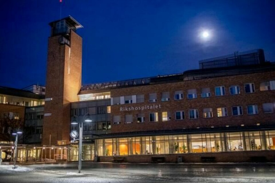 En kvinne er tiltalt for å ha blodforgiftet sin ett år gamle datter, blant annet her på Rikshospitalet i Oslo.