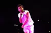 Childish Gambino opptrer i California i 2014. Scanpix/AP.