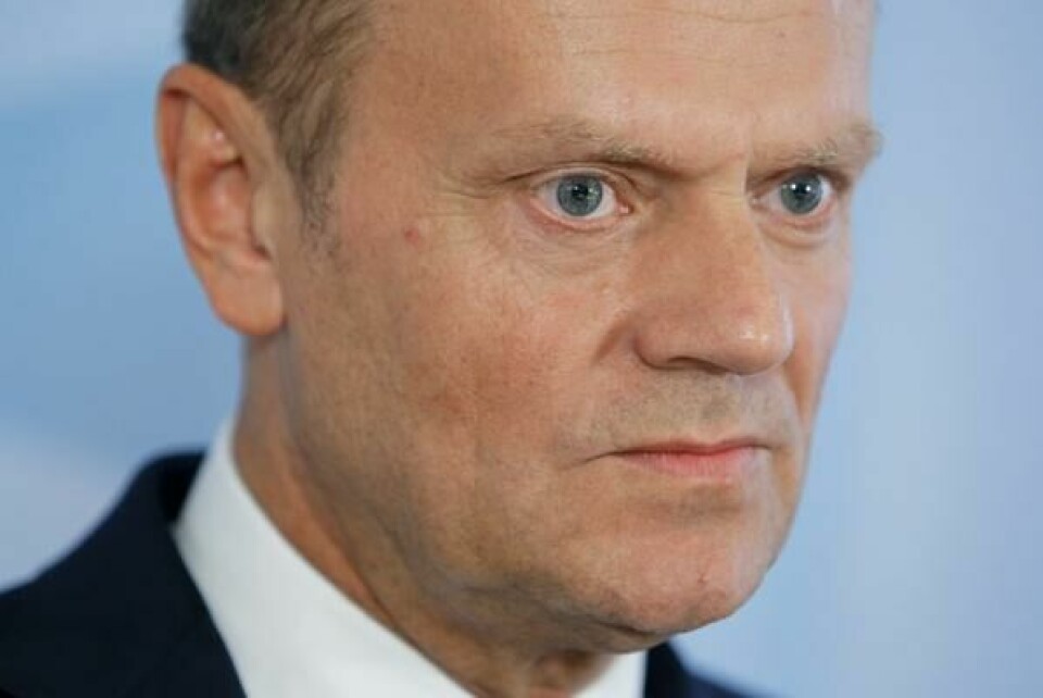 Polens statsminister Donald Tusk Polens statsminister Donald Tusk Foto: Mathieu Cugnot/NTB