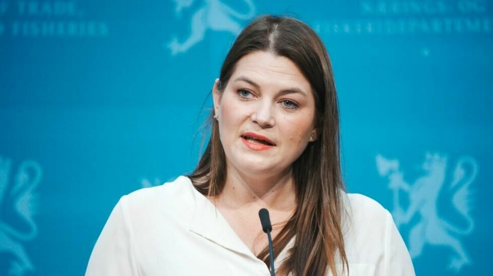 Næringsminister Cecilie Myrseth (Ap) er bekymret for konkurransen i dagligvarebutikkene, men vil ikke kommentere Konkurransetilsynets vedtak før saken er endelig avgjort. Foto: Stian Lysberg Solum / NTB