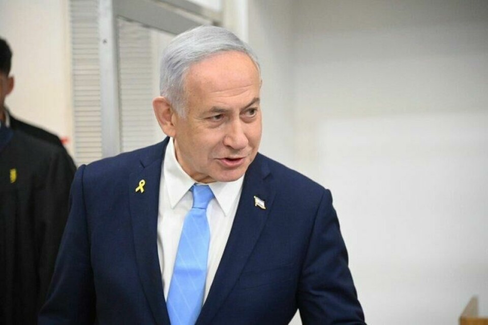 Israels statsminister Benjamin Netanyahu.