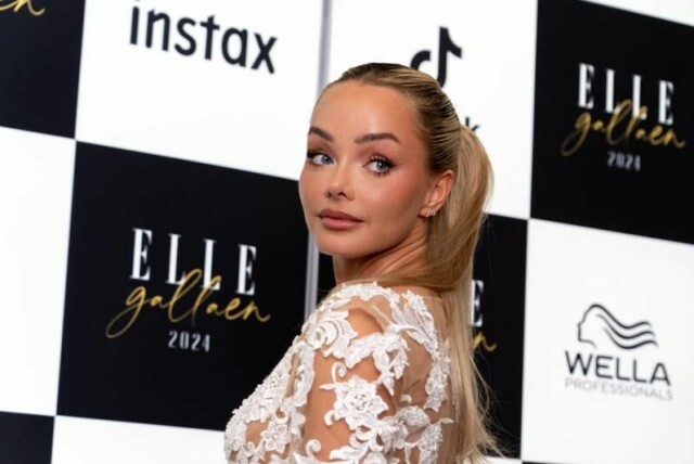 Sophie Elise Isachsen på Elle-gallaen i 2024. Hun gir seg nå med podkasten sin, forteller hun i siste episode som kom på mandag.