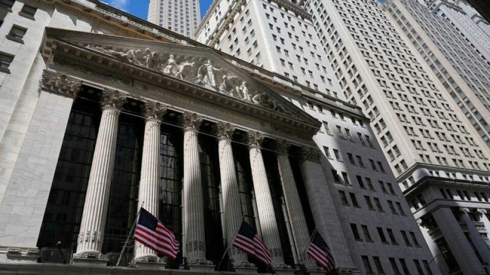 På New York Stock Exchange pekte pilene oppover en drøy halvtime etter at aksjehandelen begynte onsdag.