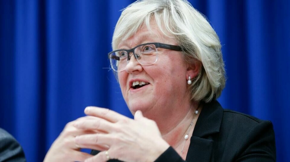 FEILTOLKET OM EFTA: Europaminister Elisabeth Vik Aspaker.