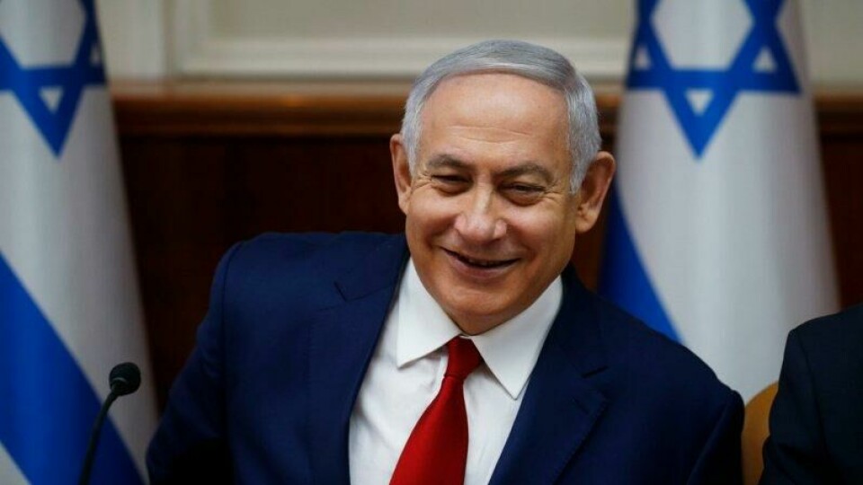 Israels statsminister Benjamin Netanyahu har en lykkelig befolkning, viser World Happiness Report 2025.