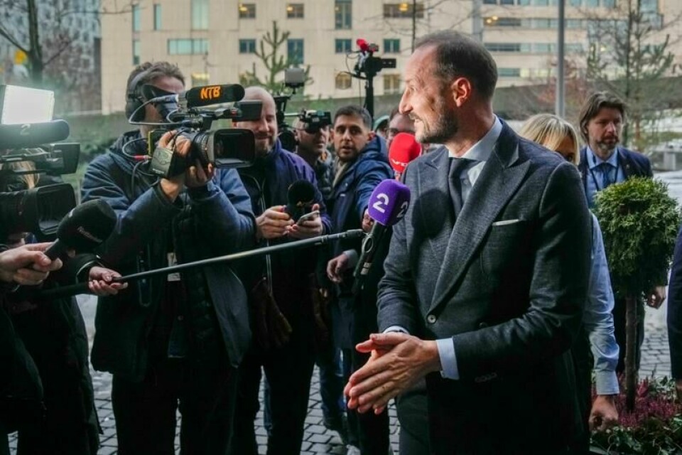 Kronprins Haakon besøker teknologibedriften Gelatos hovedkvarter i Oslo fredag.