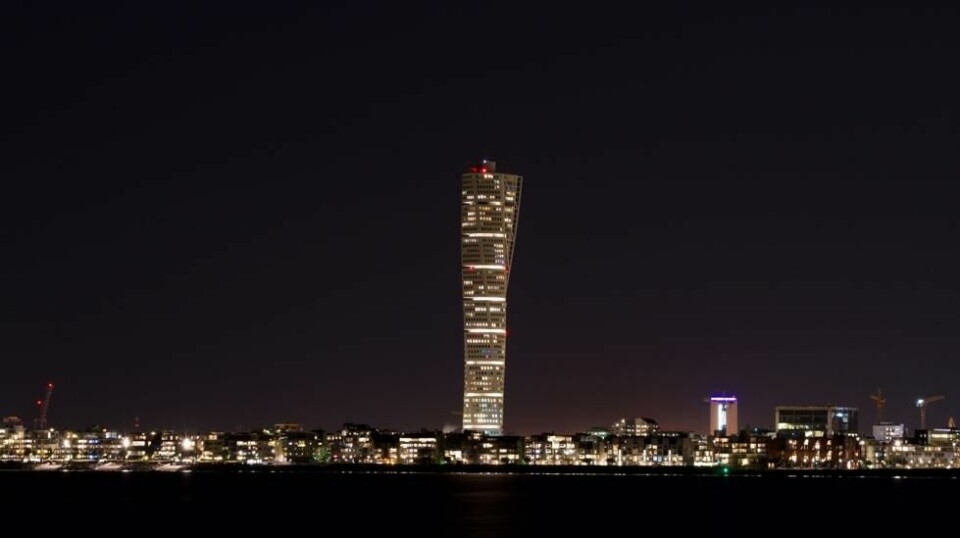 Nå kan du besøke toppetasjen i Nordens nest høyeste bygning, Turning Torso i Malmø.