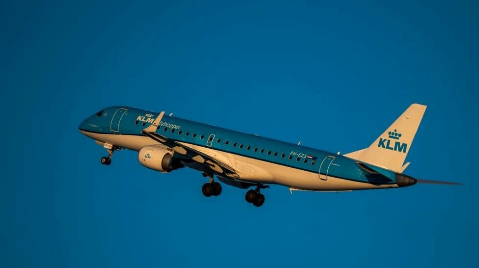 To KLM-passasjerer får erstatning etter at flyet deres ble forsinket som følge av en beruset passasjer. Foto: Håkon Mosvold Larsen / NTB
