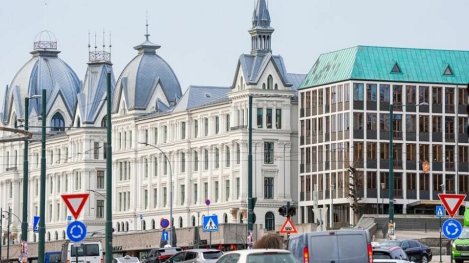 Praktbygget Victoria terrasse i Oslo blir fredag fredet av Riksantikvaren.