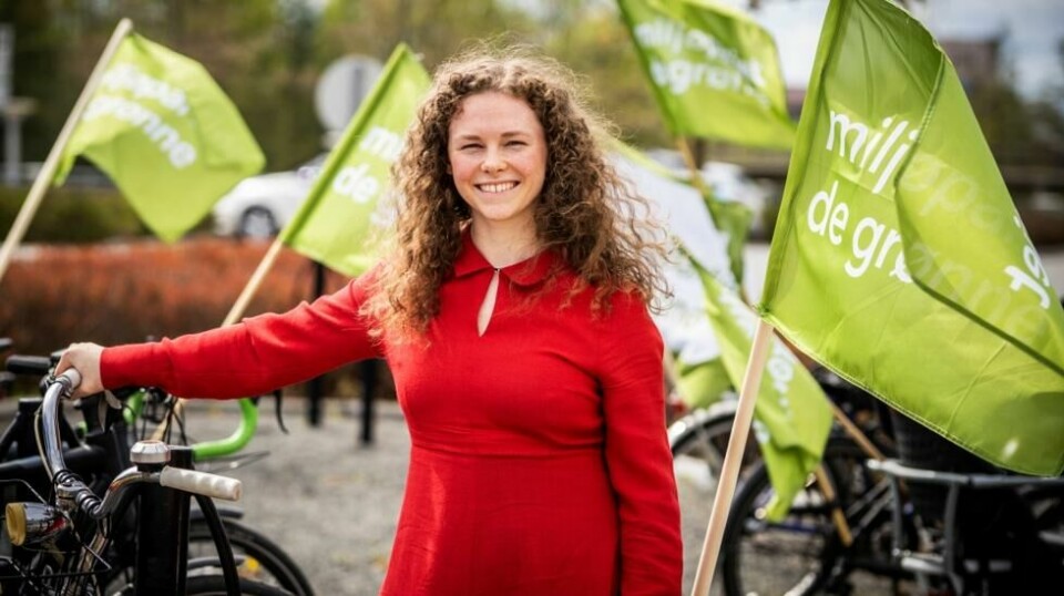 MDG-Ingrid Liland sier formuesskatten er problematisk for eierskap og omstillingsevne. Partiet har vedtatt at de ønsker å kutte i formuesskatten, noe ungdomspartiet reagerer på. Foto: Ole Berg-Rusten / NTB