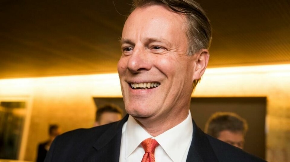 FIKK GAVE: – Han ga meg til og med en bok han hadde skrevet, som han dediserte (jeg må finne frem denne nå), som jeg tok som tegn på at den neppe var en bestselger,sier Ferd-eier Johan H. Andresen.