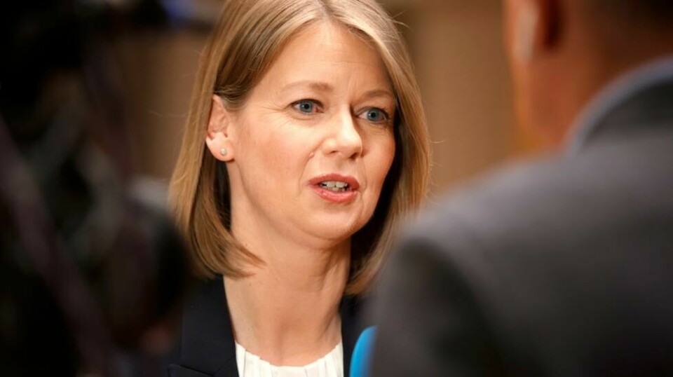 Sentralbanksjef Ida Wolden Bache. Illustrasjonsfoto: Frederik Ringnes / NTB