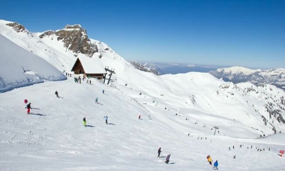 Flumserberg i Sveits. Foto: Colourbox.com Flumserberg i Sveits. Foto: Colourbox.com