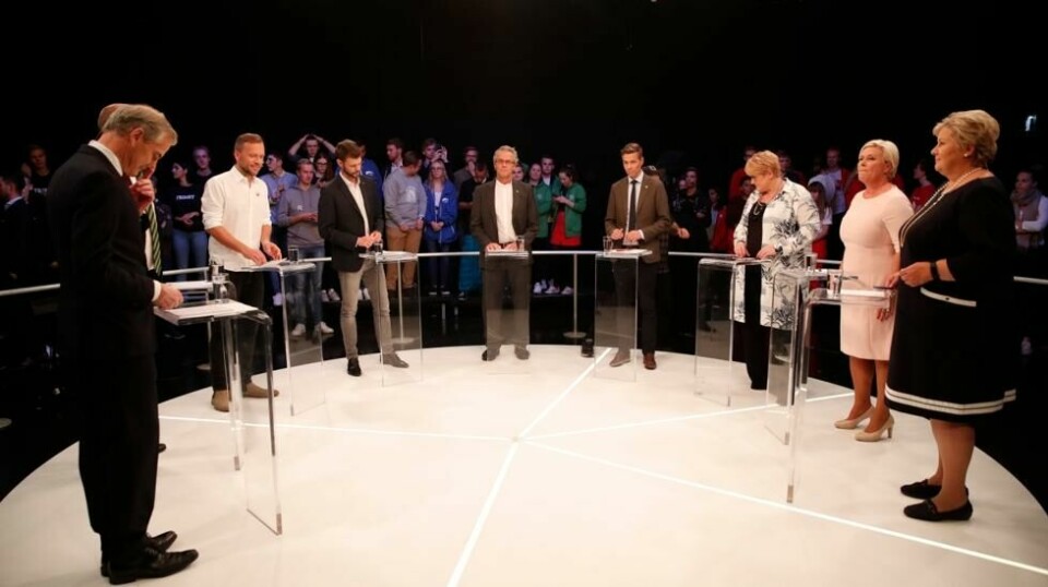 – Vi kan merke oss at partiprogrammene til de nevnte fire partiene legger til grunn en betydelig motvilje mot kapitalisme og markedsmessige løsninger i økonomisk politikk, heter det i Fondsfinans markedsrapport om Rødt, MDG, SV og Sp.