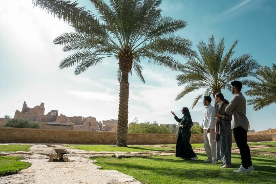 At Turaif i Diryah er sentrum i den nye byen Diryah inne i Saudi-Arabias hovedstad Riyadh. At Turaif i Diryah er sentrum i den nye byen Diryah inne i Saudi-Arabias hovedstad Riyadh. Foto: Visitsaudi.com