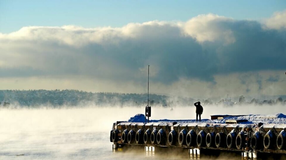 Det vil være minusgrader i hele landet denne uken. Kaldest vil det bli i dag og natt til tirsdag, sier meteorolog Eirin Ristesund. Foto: Håkon Mosvold Larsen / NTB