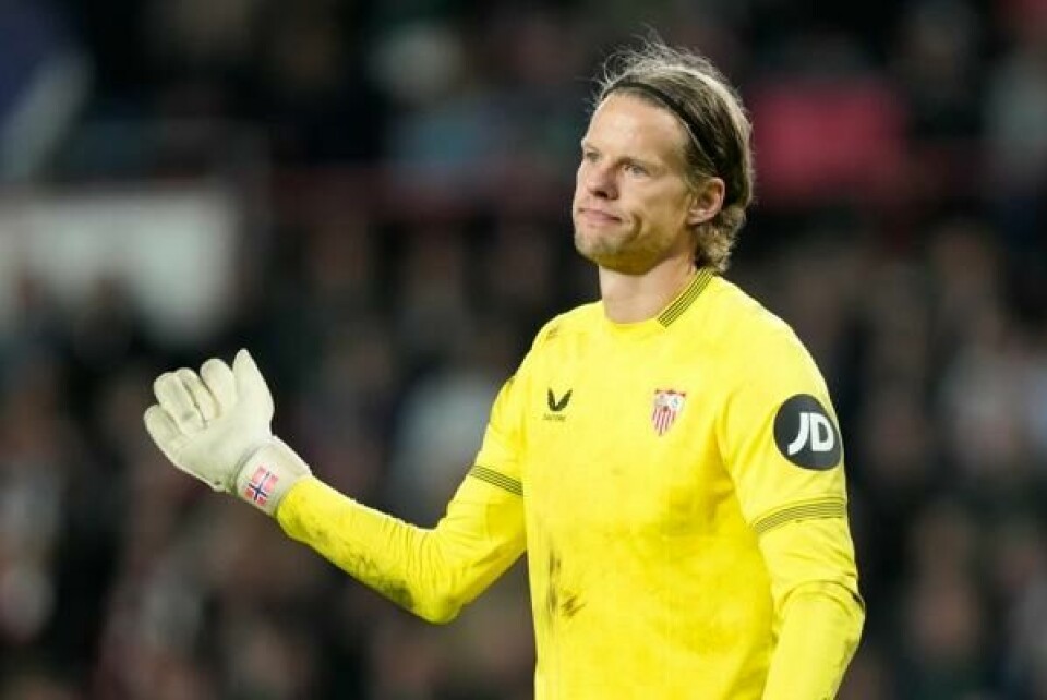 Ørjan Nyland var god for Sevillas søndag. Her fra en kamp i 2023.