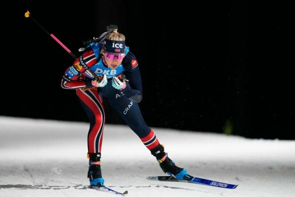 Ingrid Landmark Tandrevold slet igjen på stående skyting.