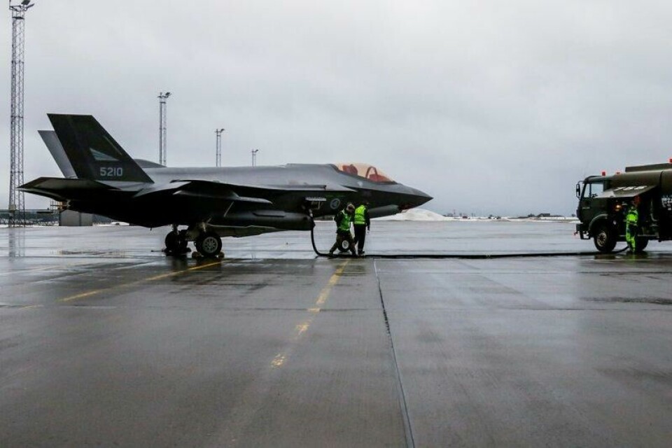 Kampflyvåpenet F-35 var egentlig ventet å være fullt operativt i 2025. Illustrasjonsfoto: Jan Langhaug / NTB