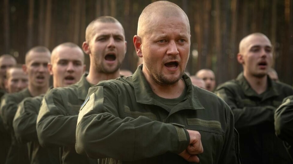 Ukraina sliter med soldatmangel og planlegger nå å mobilisere ytterligere 160.000 til hæren. Disse rekruttene avsluttet nylig treningen og vil om kort tid bli sendt til fronten. Foto: AP / NTB