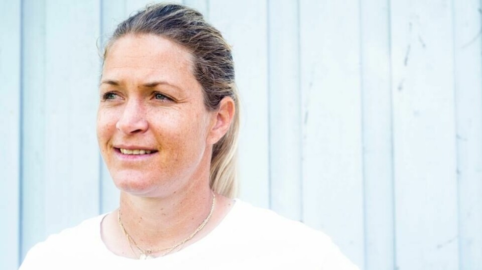 Suzann «Tutta» Pettersen er klar med sitt Solheim Cup-lag. Foto: Annika Byrde / NTB